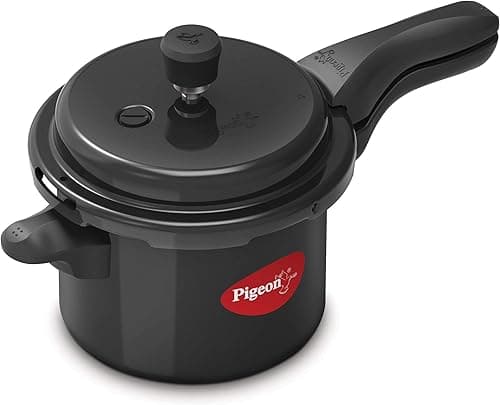 Pigeon Aluminium Pressure Cooker 3Ltr Titanium, Multicolor, 3 Liter on Amazon.ae - Price Tracker