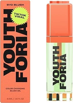 Youthforia BYO Blush, Color Changing Blush Oil, Reacts To Skin’s Natural pH For Your Instant Perfect Shade, Blendable Formula, Vegan & Cruelty-Free on Amazon.ae - Price Tracker