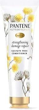 Pantene Sulfate Free Conditioner, Hair Strengthening Anti Frizz Damage Repair with Castor Oil, Safe for Color Treated Hair, Nutrient Blends, 8.0 oz on Amazon.ae - Price Tracker