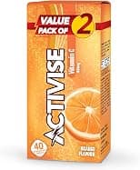 Activise Vitamin C 1000Mg Effervescent Tablet Orange Flavour, Pack Of 40 - Best Deal Finder