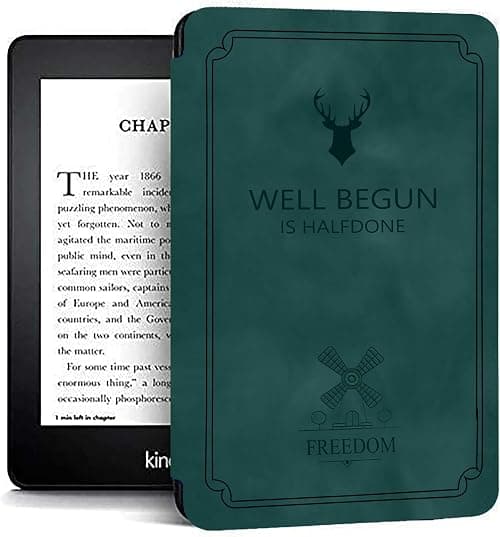 ProElite Case Cover for Kindle Paperwhite 12th Gen 7 inch Case, Smart Deer Flip case Cover for Amazon Kindle Paperwhite 12th Gen 7 inch Model, Dark Green on Amazon.ae - Price Tracker