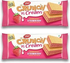 Tiffany Wafer Tiffany Crunch & Cream 135g Strawberry - Amazon.ae Price Tracker