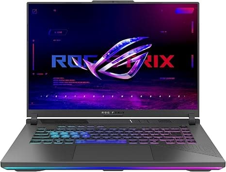 ASUS ROG Strix G16 Gaming Laptop, 2025, 16" 1920x1200 165Hz, AMD 16-Core Ryzen 9 9955HX, NVIDIA GeForce RTX 5060, 32GB DDR5, 1TB SSD, Win10 Pro, RGB Backlit KB, Wi-Fi 6E, BT 5.3, 1080p Camera, Gray on Amazon.ae - Price Tracker