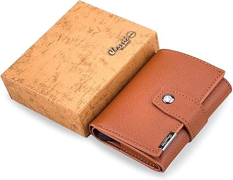 Classic Milano® RFID Blocking Faux Leather Wallet for Men and Women | Card Holder Wallet Pop-up, Credit Card Holder for Men | Wallet for Men & Women’s Card Wallet (Tan (K1802#-F815HB#)) on Amazon.ae - Price Tracker