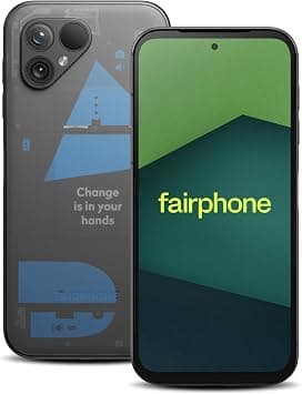 Fairphone 5 5G 256GB + 8GB RAM Dual SIM (Nano-SIM + eSIM) Android 13 Unlocked Smartphone (Transparent Edition) - Amazon.ae Price Tracker