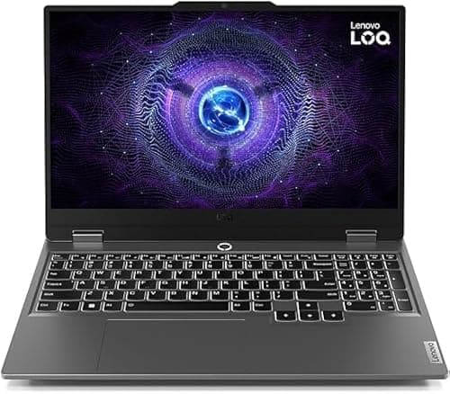 Lenovo (Upgraded) LOQ 15IRX9 gaming laptop 15.6" FHD 144Hz, 13th gen Intel core i7-13650HX, 16GB DDR5 ram, 512GB SSD, Nvidia Geforce RTX 3050 6GB, Windows 11 pro, Luna Grey, white backlit على Amazon.ae - متتبع الأسعار