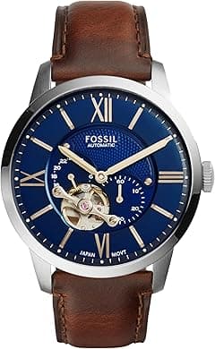 Fossil Men's Townsman Stainless Steel Mechanical Automatic Watch - Amazon.ae Price Tracker