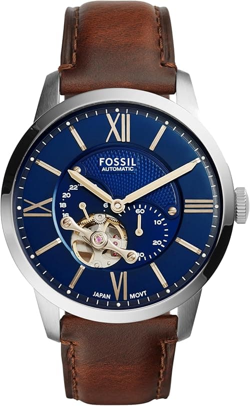 Fossil Men's Townsman Stainless Steel Mechanical Automatic Watch on Amazon.ae - Price Tracker