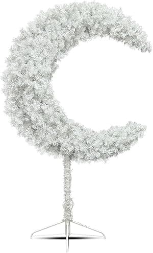 Ramadan Tree Crescent Moon tree with 600 Branches - Eid & Islamic Home Garden Decor, PVC,180CM (White) - Amazon.ae Price Tracker
