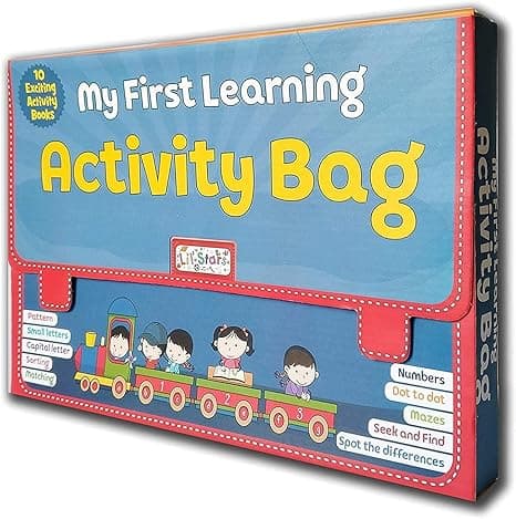 Pegasus Kid's My First Learning Bag Activity Books - Set of 10 on Amazon.ae - Price Tracker