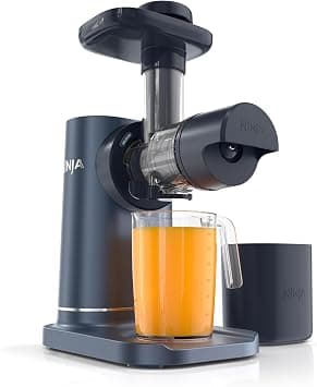 Ninja NeverClog Cold Press Juicer, Powerful Slow Juicer with Total Pulp Control, Countertop, Electric, 2 Pulp Functions, Dishwasher Safe, 2nd Generation, Blue/Navy, JC151NV on Amazon.ae - Price Tracker