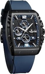 Naviforce - Men's Quartz Watch with Automatic Date and Week Indication - Analogue Wrist Watch - Best Deal Finder