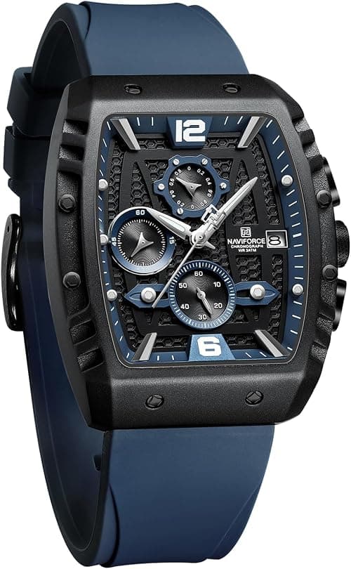 Naviforce - Men's Quartz Watch with Automatic Date and Week Indication - Analogue Wrist Watch on Amazon - Best Deal Finder