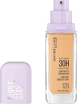 Maybelline Super Stay Lumi-Matte Foundation, Lightweight and Buildable Full Coverage Foundation Makeup For Up To 30HR Wear, 128, 1 Count on Amazon.ae - Price Tracker