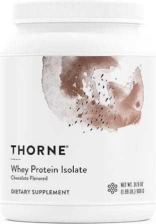 THORNE Whey Protein Isolate - 21 grams of Easy-to-Digest Bioavailable Whey Protein Powder to Support Muscle Mass and Repair (30 Servings (Pack of 1), Chocolate) on Amazon.ae - Price Tracker