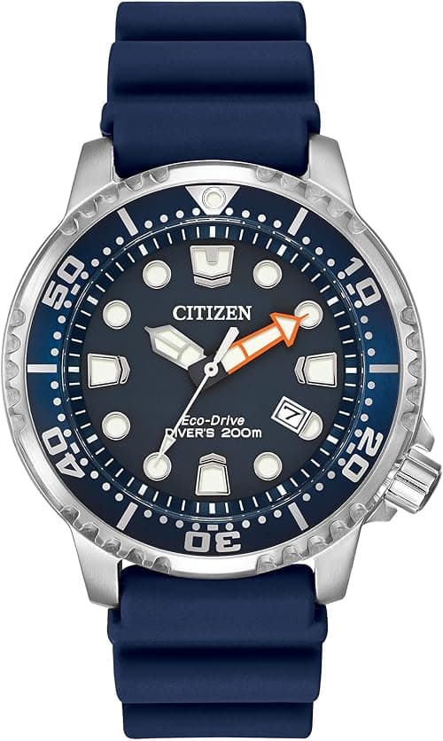 Citizen Promaster Dive Eco-Drive Watch, 3-Hand Date, ISO Certified, Luminous Hands and Markers, Rotating Bezel on Amazon.ae - Price Tracker