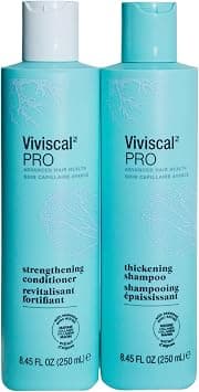 Viviscal Professional Thin to Thick Shampoo and Conditioner with Ana:Tel Proprietary Complex, Biotin, Collagen & Keratin Promotes Healthy Looking Hair Growth, 250 ml Pack of 2 on Amazon.ae - Price Tracker