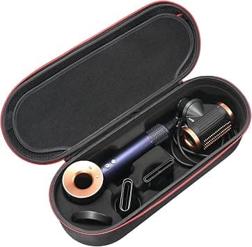 Hard Case for Dyson Supersonic Hair Dryer HD08 HD07 HD15 HD03 HD01, Portable Travel Storage Bag for Dyson Supersonic Hair Dryer - Fits Complete Supersonic Accessories by RLSOCO - Black (Case Only) - Best Deal Finder