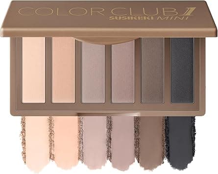 6 Colors Mini Naked Eyeshadow Makeup Palette Neutral Nude Smoky Eye Shadow Taupe & Brown Matte Make Up Pallet with Mirror Highly Pigmented Long Lasting Waterproof Travel Size Gift Kit 01 on Amazon.ae - Price Tracker