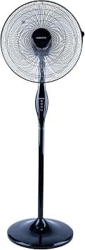 TORNADO Pedestal Stand Fan, 16 inch, Oscillation Directions, 3 Speed Levels & Adjustable Height, 4 Blades, Best for Home & Office, Black - TSF-16W - Amazon.ae Price Tracker