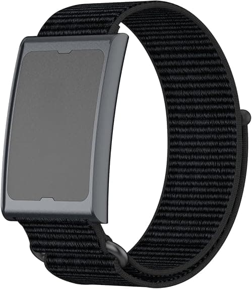 Wristband for Amazfit Helio Strap Fitness Tracker, Quick Release Stretchy Velcro Nylon Loop Band على Amazon.ae - متتبع الأسعار