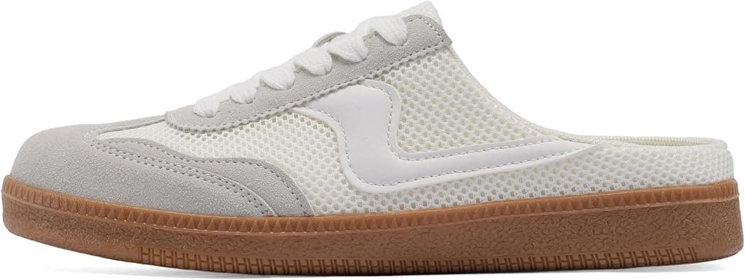 Tigeridea Mesh Mule Sneakers for Women Casual Tennis Shoes - Best Deal Finder