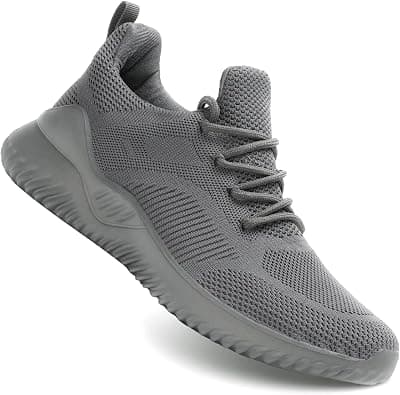 Kapsen Men's Non Slip Running Shoes Ultra Light Breathable Casual Walking Shoes Fashion Sneakers Mesh Workout Sports Shoes on Amazon.ae - Price Tracker