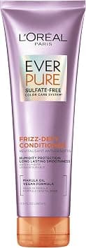 L'Oreal Paris Sulfate Free Frizz Defy Conditioner, Frizz Control Hair Care with Marula Oil, EverPure, 8.5 Fl Oz (Packaging May Vary) على Amazon.ae - متتبع الأسعار