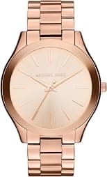 Michael Kors Slim Runway Women's Watch, Stainless Steel Bracelet Watch for Women - Best Deal Finder