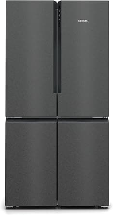 Siemens KF96NAXE0M iQ500 French Door Bottom Freezer, Home Connect, 605 Liters Net Capacity,Total noFrost, German Engineering, Black على Amazon.ae - متتبع الأسعار