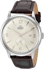 Orient Men's "Bambino Small Seconds" Japanese-Automatic Watch with Leather Strap, 21 mm - Best Deal Finder