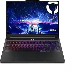 Lenovo (Upgraded) Legion Pro 7 16IAX10H (2025) Laptop/Intel Core Ultra 9-275HX / 64GB Ram / 2TB SSD/Nvidia RTX 5080 16GB GDDR7 / 16" WQXGA OLED 240Hz / Win11 Pro/Eclipse Black/En-RGB KB [83F50050PS] - Amazon.ae Price Tracker