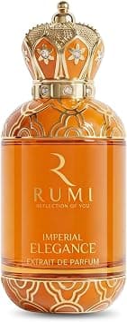 Rasasi Rumi Imperial Elegance Eau De Parfum Spray for Unisex, 100ml, Rich Woody Oriental with Cardamom, Cypress and Musk, Long-Lasting Luxury Scent - By I'm Rasasi on Amazon.ae - Price Tracker