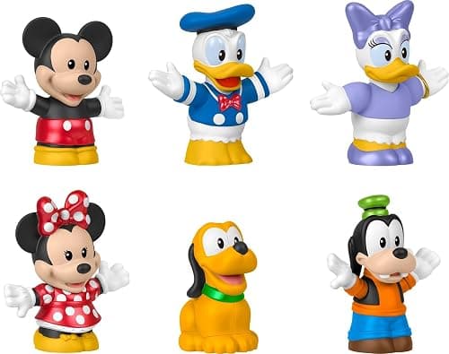 Fisher-Price Little People Toddler Toy Disney Mickey Mouse & Friends 6-Piece Figure Set for Preschool Pretend Play Kids Ages 18+ Months on Amazon - Best Deal Finder