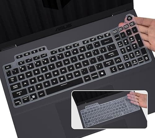2PCS Keyboard Cover Skin for ASUS TUF Gaming F16(2025) Gaming Laptop 16" on Amazon.ae - Price Tracker