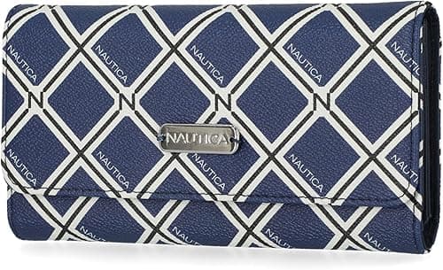 Nautica Money Manager RFID Women’s Wallet Clutch Organizer on Amazon.ae - Price Tracker