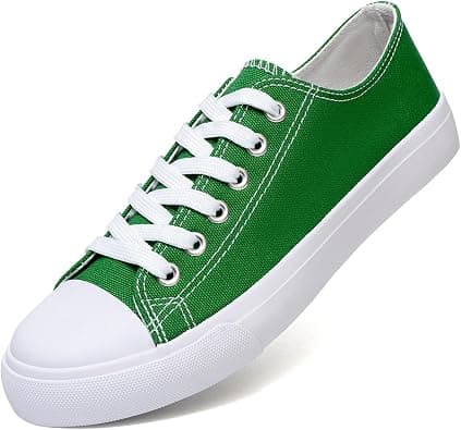 Canvas Shoes for Women Casual Low Top Women's Fashion Sneakers for Women على Amazon.ae - متتبع الأسعار