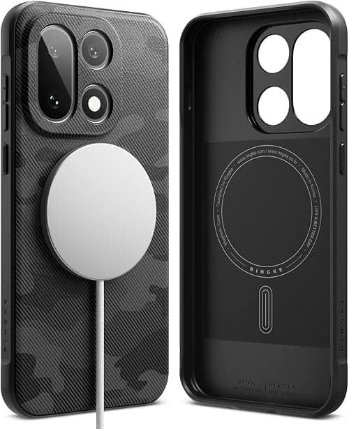 Ringke Onyx Magnetic Compatible with OnePlus 15 Case, Enhanced Grip Tough Flexible TPU Shockproof Rugged TPU Bumper Drop Protection Phone Cover- Camo Black on Amazon.ae - Price Tracker