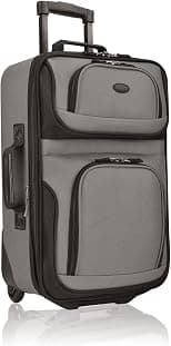U.S. Traveler Rio Rugged Fabric Expandable Carry-on Luggage Set - Best Deal Finder