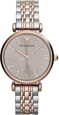 Emporio Armani Women's Two-Hand, Stainless Steel Watch, 32mm case size - Amazon.ae Price Tracker