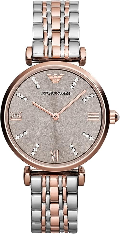 Emporio Armani Women's Two-Hand, Stainless Steel Watch, 32mm case size on Amazon.ae - Price Tracker