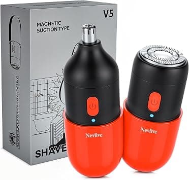 2-in-1 Facial Hair Remover & Nose Trimmer for Women and Men – USB-C Rechargeable Mini Electric Shaver, Waterproof, Dual-Edge Stainless Steel Blades, Painless Hair Removal for Face, Nose, and Body on Amazon.ae - Price Tracker
