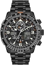 Citizen Men's Promaster Air Skyhawk Eco-Drive Pilot Watch, Atomic Timkeeping Technology, Chronograph, Power Reserve Indicator, Ana-digi Display, Luminous Hands and Markers, Anti-Reflective Crystal - Best Deal Finder