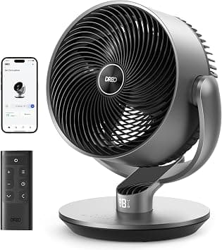 Dreo DR-HAF004S Air Table Fan, Round, Silver on Amazon.ae - Price Tracker