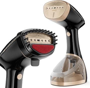 Feller Germany Vanguard Series Handheld Garment and Travel Steamer, 2000W, Prime Gold Ceramic Sole Plate with Auto Shut Off, Anti Drip, 25G/min Steam Rate, GS200, 2Y Guarantee-UAE Version (Gold) on Amazon.ae - Price Tracker