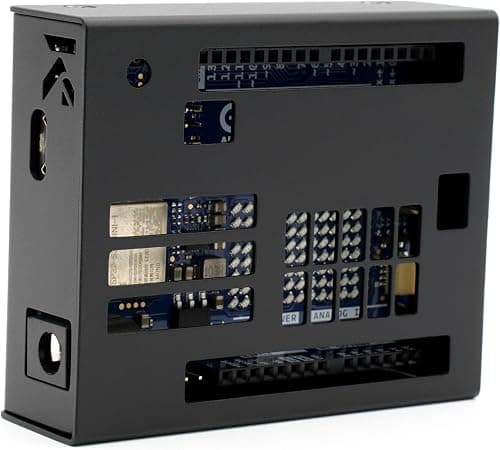KKSB Cases Metal for Arduino UNO R4 – Compatible with UNO R4 WiFi and UNO R4 Minima – Black Anodised, Sandblasted Aluminium on Amazon.ae - Price Tracker