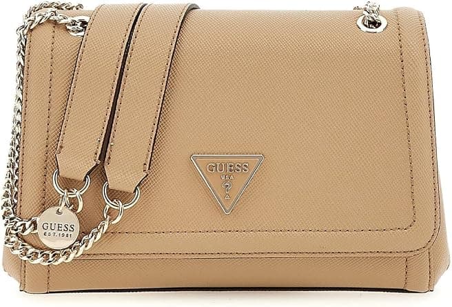 GUESS Womens Noelle Flap Convertible Crossbody Handbag على Amazon.ae - متتبع الأسعار