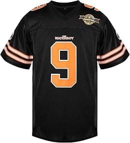 Phoneutrix Bobby Boucher #9 The Waterboy Adam Sandler Movie Mud Dogs Bourbon Bowl Football Jersey - Best Deal Finder
