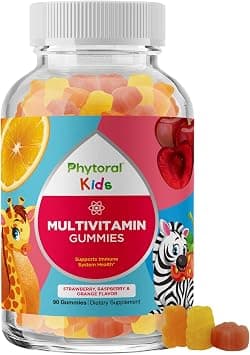 Kids Vitamins Gummy Multivitamin Chewable - Kids Gummy Vitamins for Mood Support Natural Energy Boost and Immune Support for Kids - Kids Immune Support Gummies and Natural Multivitamin for Kids on Amazon.ae - Price Tracker