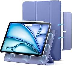 ESR for iPad Air 11 Inch Case M4/M3/M2 (2026/2025/2024), iPad Air 5th/4th Gen (2022/2020), Powerful Magnetic Attachment, Slim Trifold Stand Case, Auto Wake/Sleep, Durable Protection, Purple - Amazon.ae Price Tracker